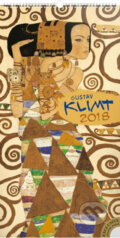 Kalendář nástěnný 2018 - Gustav Klimt, Presco Group, 2017