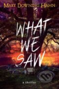 Kniha: What We Saw (Hahn Mary Downing). Clarion Books, 2023
