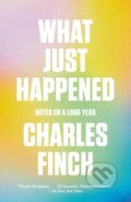 Kniha: What Just Happened (Charles Finch). Vintage Books, 2023