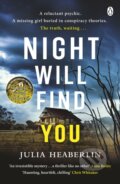 Kniha: Night Will Find You (Julia Heaberlin)