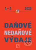 Kniha: Daňové a nedaňové výdaje 2025 (Poradce s.r.o.). Poradce s.r.o., 2025