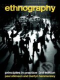 Kniha: Ethnography (Martyn Hammersley a Paul Atkinson). Routledge, 2007