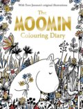 Kniha: The Moomin Colouring Diary (Tove Jansson). MacMillan, 2017