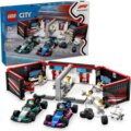 Spoločenská hra: LEGO® City 60444 Garáž F1® a autá Mercedes-AMG a Alpine (LEGO). LEGO, 2025
