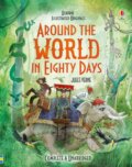 Around the World in 80 Days - Jules Verne, Daniele Dickman (ilustrátor), Usborne, 2017