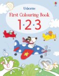 First Colouring Book 123 - Jessica Greenwell, Usborne, 2017
