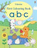First Colouring Book ABC - Jessica Greenwell, Usborne, 2017