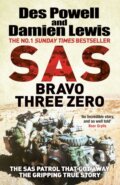 Kniha: SAS Bravo Three Zero (Damien Lewis a Des Powell). Quercus, 2022
