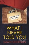 Kniha: What I Never Told You (Dawn Goodwin). Head of Zeus, 2022