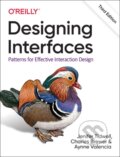 Kniha: Designing Interfaces (Aynne Valencia, Charles Brewer a Jenifer Tidwell)