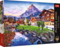 Puzzle: Alpské mesto, Švajčiarsko (Trefl). Trefl, 2025