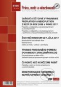 Práca, mzdy a odmeňovanie 8/2017, Poradca podnikateľa, 2017