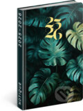 NOTIQUE 18měsíční diář Petito – Monstera 2025/2026 (Notique)