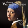NOTIQUE nástěnný poznámkový kalendář Johannes Vermeer 2026 (Notique)