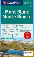 Mont Blanc / Monte Bianco, Kompass, 2017