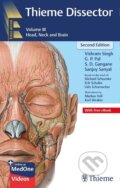 Kniha: Thieme Dissector Volume 3: Head, Neck and Brain (Vishram Singh). Thieme Medical Publishers, 2024