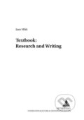 Kniha: Textbook: Research and Writing (Jaan Mikk). Peter Lang, 2000