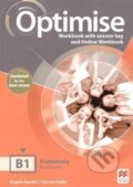 Kniha: Optimise B1 Updated Workbook with key (Angela Bandis). Macmillan Readers, 2021