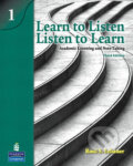 Kniha: Learn to Listen, Listen to Learn 1: Academic Listening and Note-Taking (Student Book and Classroom Audio CD) (S. Roni Lebauer)