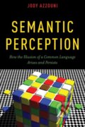 Kniha: Semantic Perception (Jody Azzouni). Oxford University Press, 2015