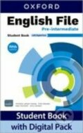 Kniha: English File Fifth Edition Pre-Intermediate Student´s Book with Digital pack (Clive Oxenden a Christina Latham-Koenig). Oxford University Press