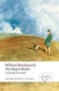Kniha: The Major Works (William Wordsworth). Oxford University Press, 2008