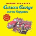 Kniha: Curious George and the Firefighters (H.A. Rey). , 2004