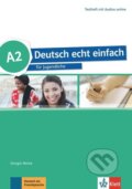 Kniha: Deutsch echt einfach! 2 (A2) - Testheft + MP3 allango.net (Giorgio Motta). Klett, 2017