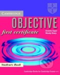 Kniha: Objective: First Certificate Student´s book (Annette Capel). Cambridge University Press
