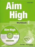 Kniha: Aim High 1 Workbook + CD-ROM (A. Paul Davies a Tim Falla). Oxford University Press, 2010