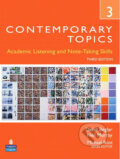 Kniha: Contemporary Topics 3: Academic Listening and Note-Taking Skills (Student Book and Classroom Audio CD) (David Beglar). Pearson, 2009
