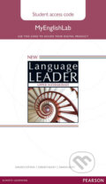 Kniha: New Language Leader Upper Intermediate MyEnglishLab Access Card Standalone (autorů kolektiv)