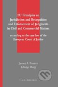 Kniha: EU Principles on Jurisdiction and Recognition and Enforcement of Judgments in Civil and Commercial Matters (Edwige Burg). T.M.C. Asser Press, 2004