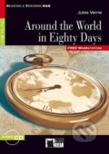 Kniha: Around The World In 80 Days + CD-ROM (Eleanor Donaldson). Black Cat, 2012