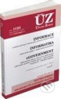 Kniha: ÚZ 1123 Informace, Informatika, eGovernment (Sagit). Sagit, 2016