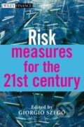 Kniha: Risk Measures for the 21st Cen (Szego). John Wiley & Sons, 2004