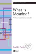 Kniha: What is Meaning (Portner). John Wiley & Sons, 2005