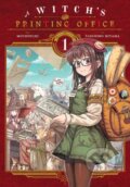 Kniha: A Witch's Printing Office, Vol. 1 (Amber Tamosaitis, Yasuhiro Miyama, Mochinchi Mochinchi a Erin Hickman). Yen Press, 2019