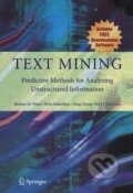 Kniha: Text Mining (Sholom M. Weiss). Springer Verlag, 2004