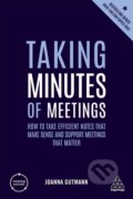 Kniha: Taking Minutes of Meetings (Joanna Gutmann)
