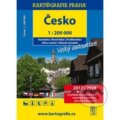 Kniha: Česko Velký autoatlas 1:200 000 (Kartografie Praha). Kartografie Praha, 2017