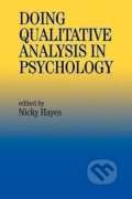 Kniha: Doing Qualitative Analysis in Psychology (Nicky Hayes). , 1997
