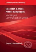Kniha: Research Genres Across Languages: Multilingual Communication Online (Carmen Pérez-Llantada). Cambridge University Press, 2021