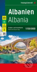Kniha: Albánsko 1: 150 000 (freytag&berndt). freytag&berndt, 2025