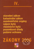 Kniha: Zákony 2006/IV (Iveta Psocíková). Poradce s.r.o., 2006