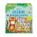 Kniha: Animal Matching Games (Kate Nolan). Usborne, 2022