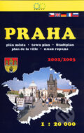 Kniha: Praha plán města 2002/2003 1:20 000 (Žaket). Žaket, 2002