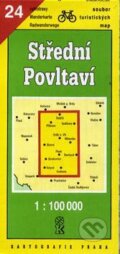Kniha: TM 24 Střední Povltaví (Kartografie Praha). Kartografie Praha