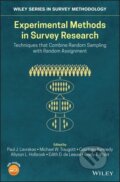 Kniha: Experimental Methods in Survey Research (Paul J. Lavrakas). Wiley, 2019