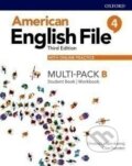 Kniha: American English File Third Edition Level 4: Multipack B with Online Practice (Christina Latham-Koenig). Oxford University Press, 2020